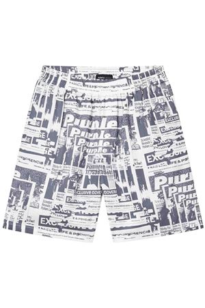 Pantaloncini Tabloid PURPLE BRAND | P537LBWT225MULTI